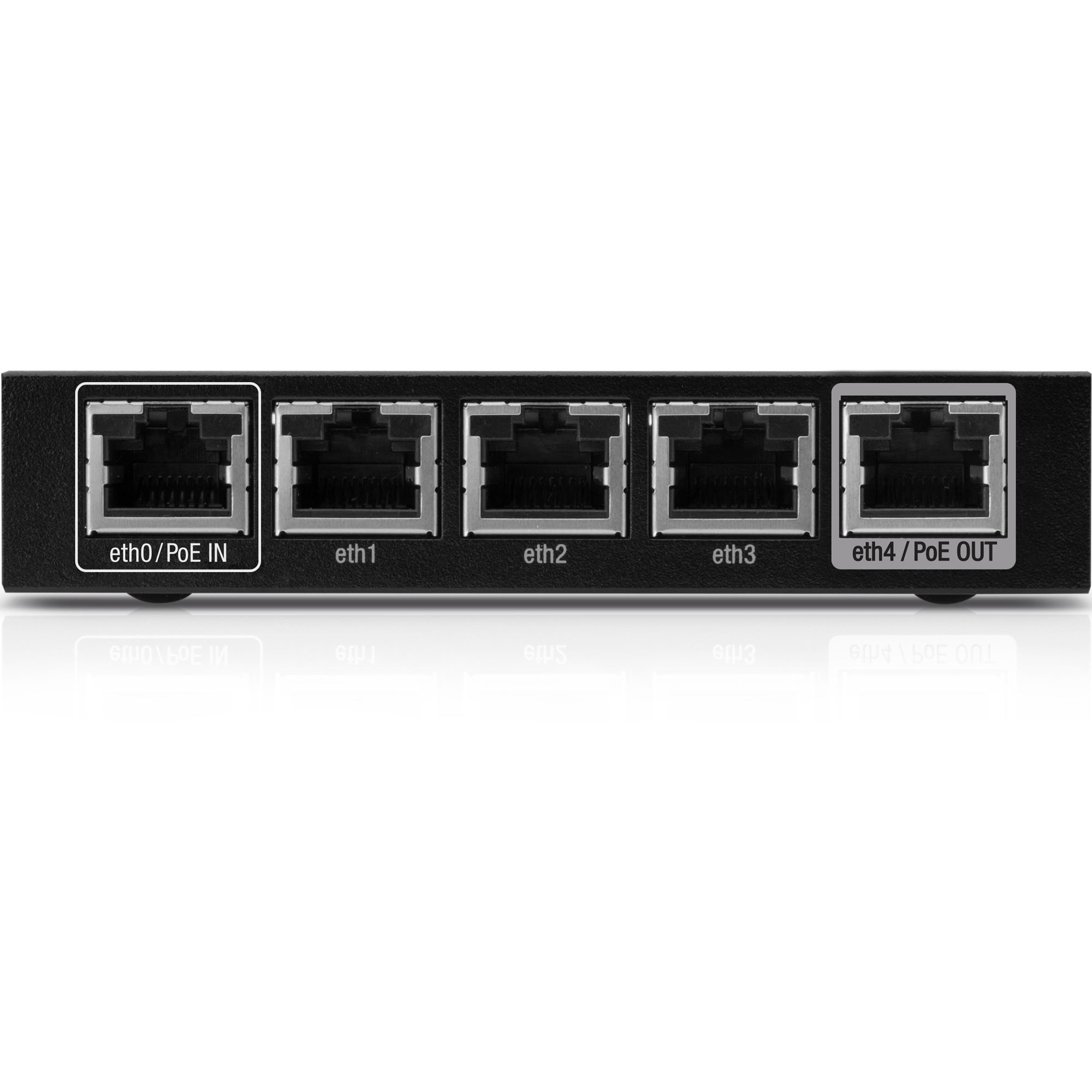 Ubiquiti EdgeRouter X ER-X Router - 5 Ports - PoE Ports - SlotsGigabit