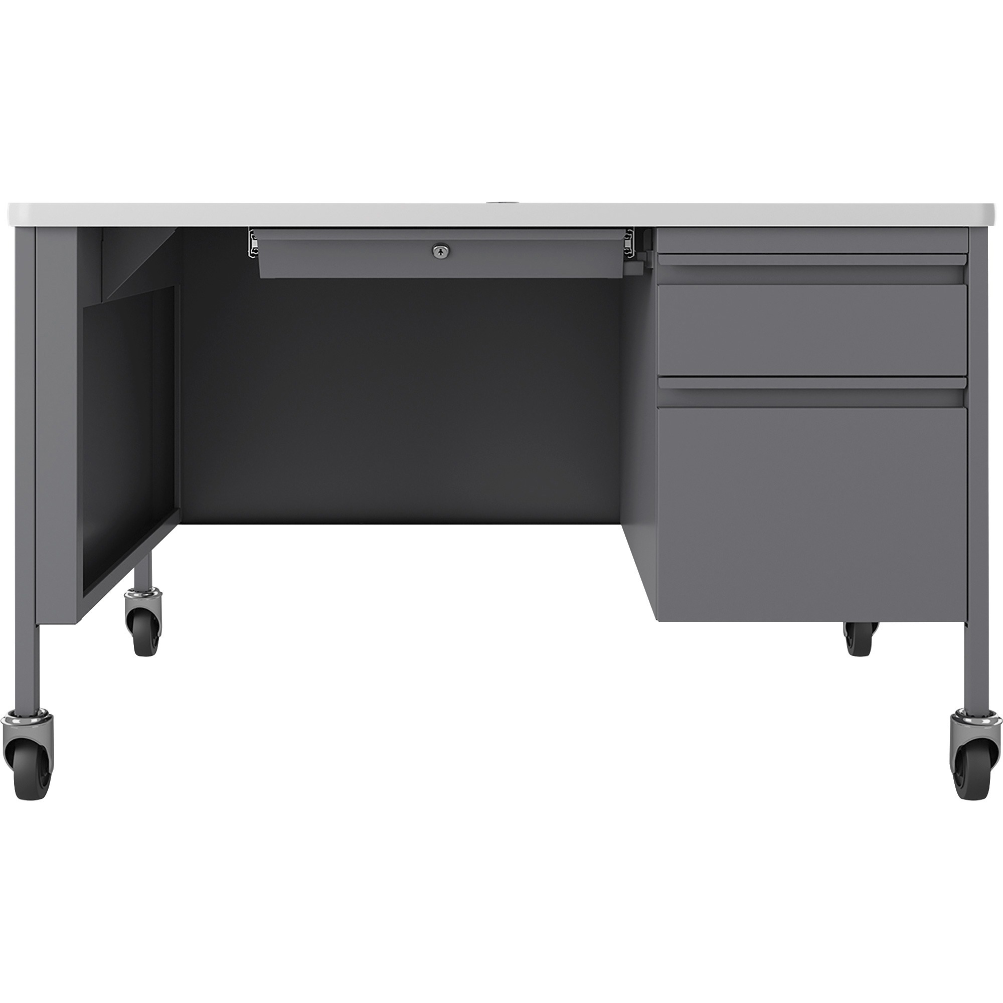 Lorell Fortress Steel Teachers Desk