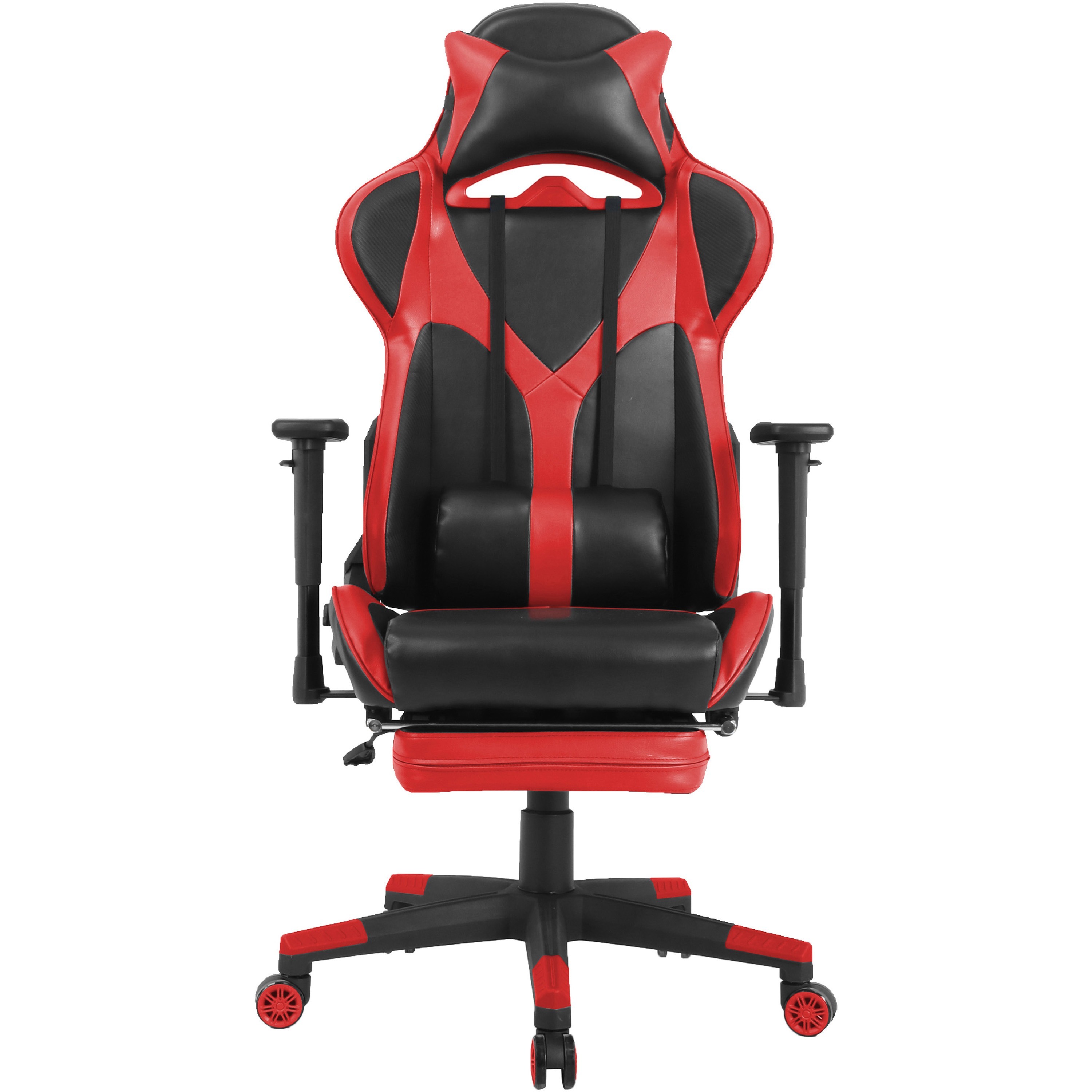 Lorell Foldable Footrest Highback Gaming Chair LLR84389