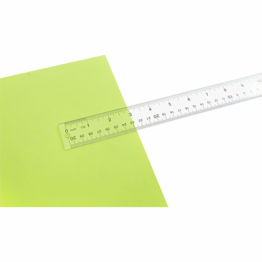 Westcott 12" Transparent Ruler Rulers Acme United Corporation