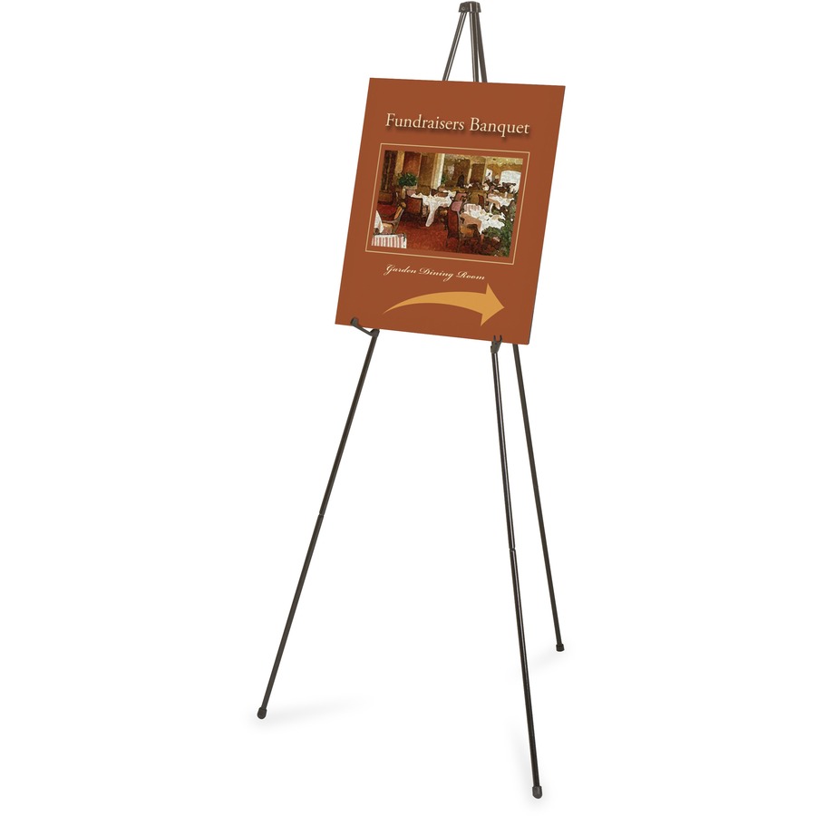 Quartet HeavyDuty Instant Easel Tripod Base Easels ACCO Brands