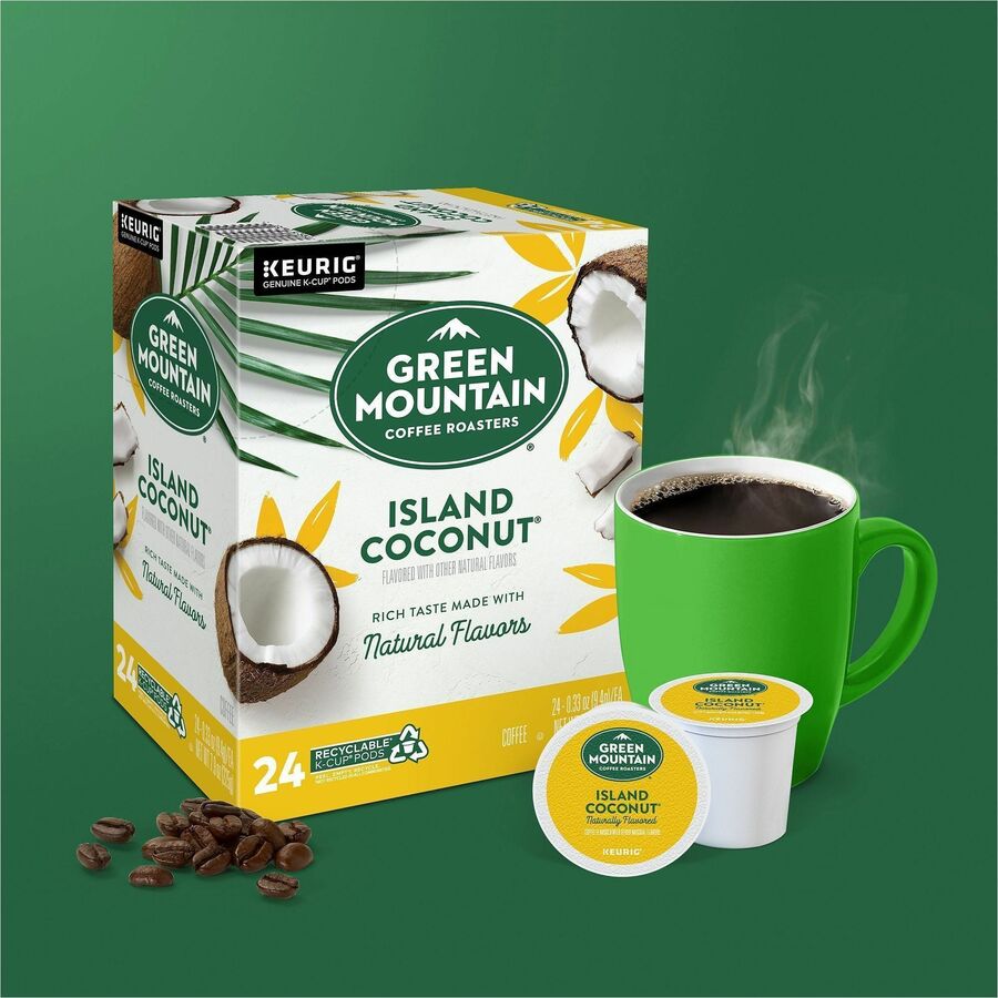 Green Mountain Coffee Roasters® KCup Island Coconut Coffee Warren's