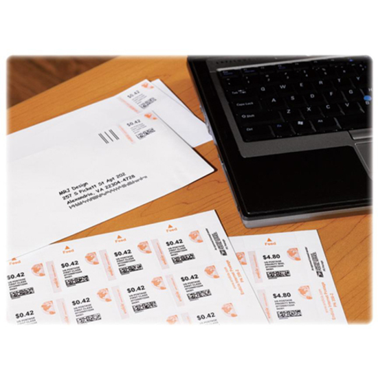 Dymo Printable Postage Stamp Sheets