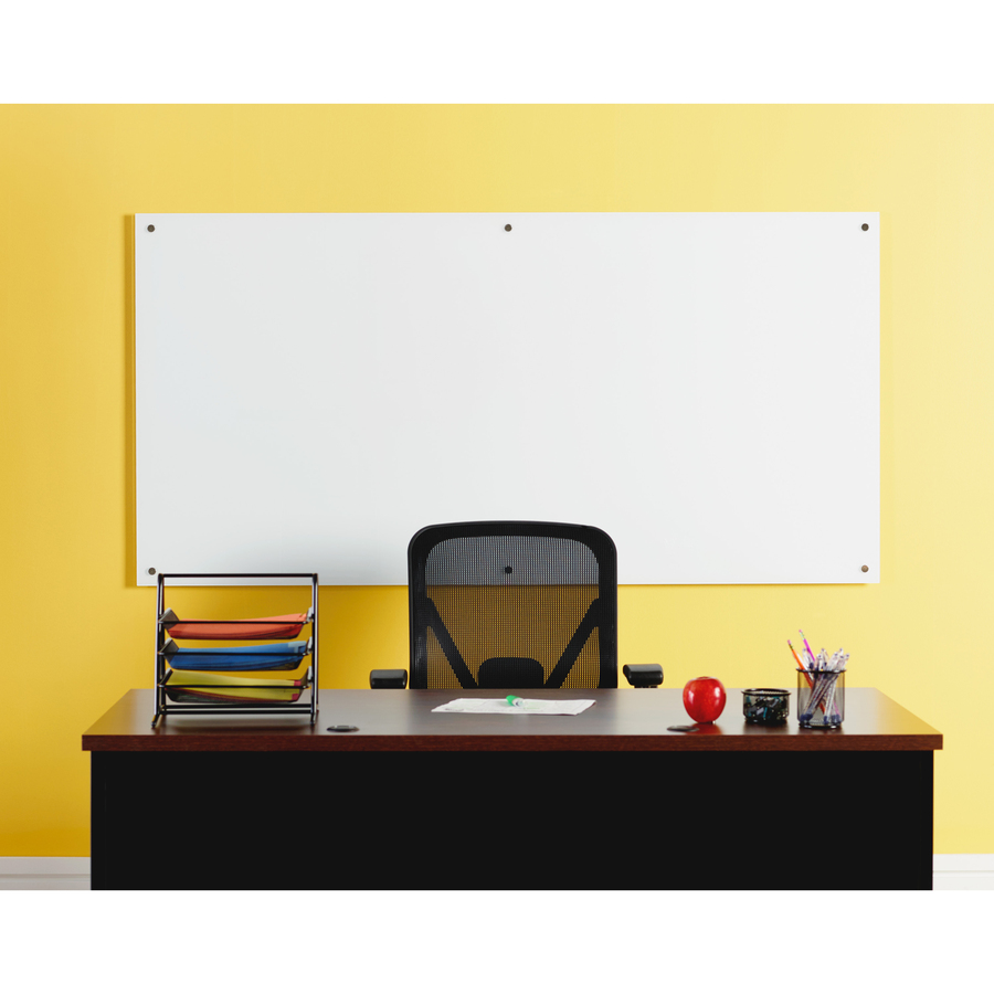 LLR 52508 Lorell DryErase Glass Board Lorell Furniture
