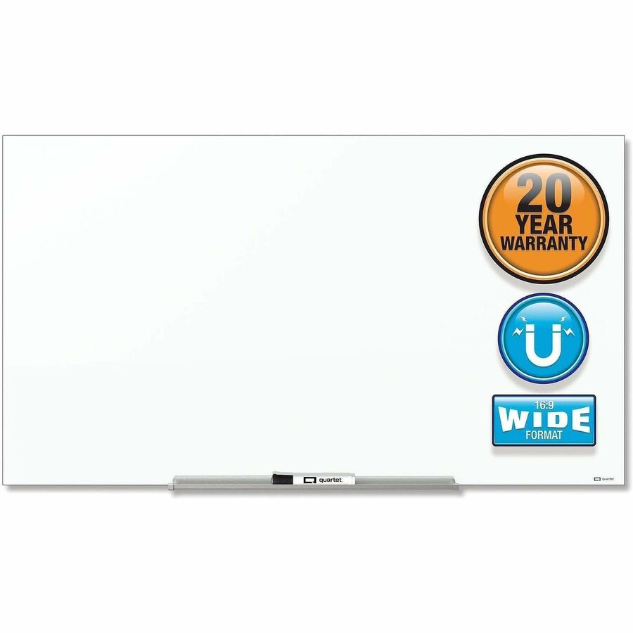 Quartet InvisaMount Glass DryErase Board Dry Erase Boards