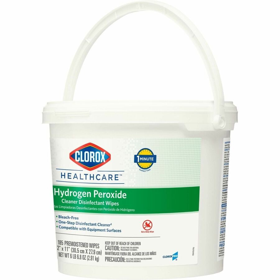 Clorox Healthcare Hydrogen Peroxide Cleaner Disinfectant Wipes GOS