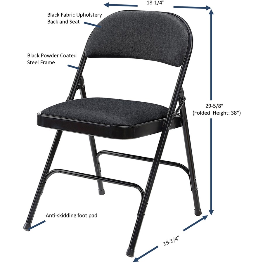 Wholesale Lorell Padded Seat Folding Chairs LLR62532 in Bulk