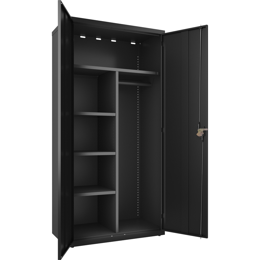 Lorell Wardrobe 18" x 36" x 72" 2 x Door(s) Locking Door