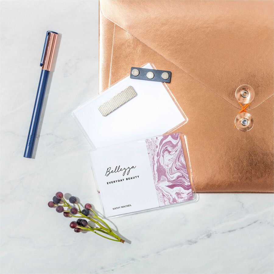 Avery® Secure Name Badges with Durable Plastic Holders and