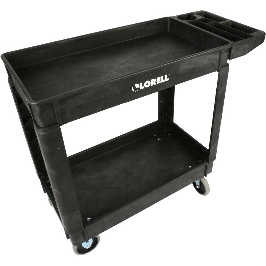 LLR 03611 Lorell Storage Bin Utility Cart Lorell Furniture