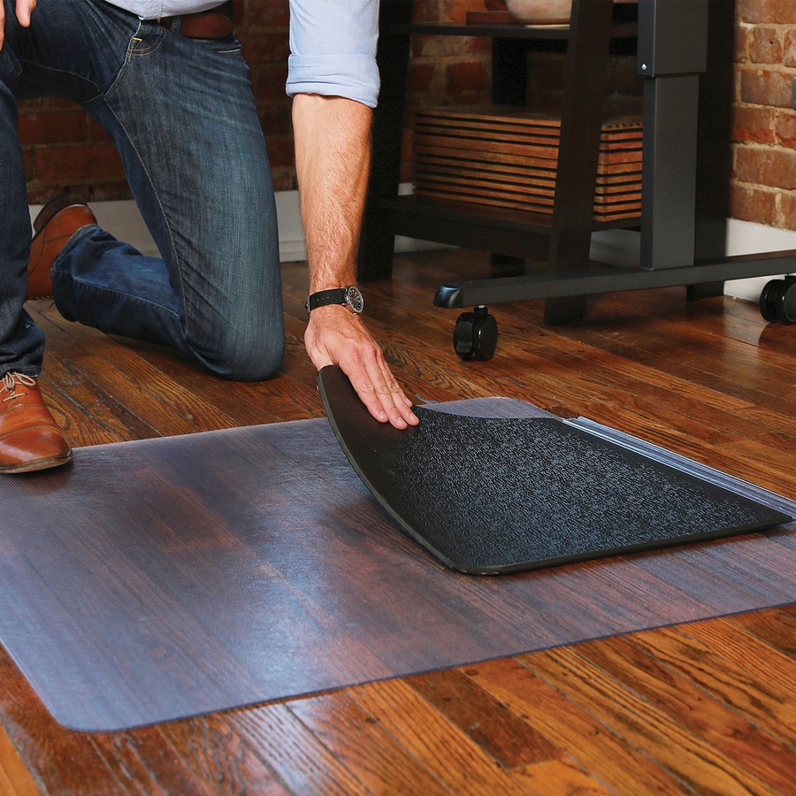 ES ROBBINS Sit or Stand Mat with Lip Carpet Chair Mats ES ROBBINS