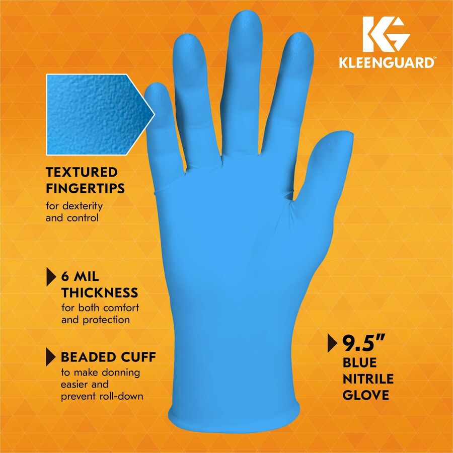 Kleenguard G10 Blue Nitrile Gloves GOS