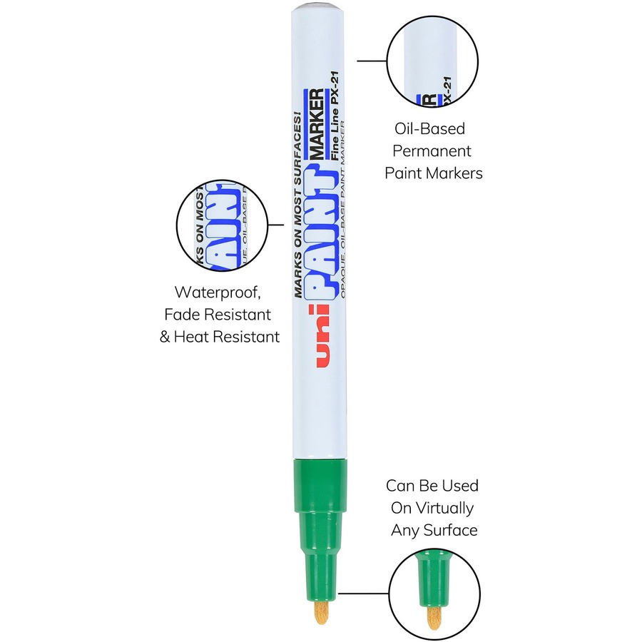 uni® uniPaint PX21 OilBased Paint Marker Markers & DryErase uniball Corporation