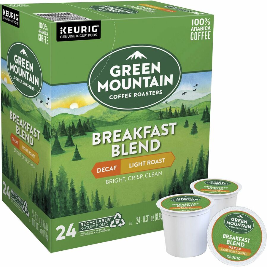 Green Mountain Coffee Roasters® KCup Breakfast Blend Decaf Coffee
