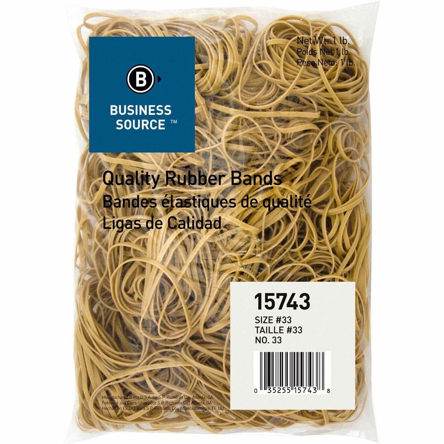 Business Source Quality Rubber Bands Rubber Bands Business Source