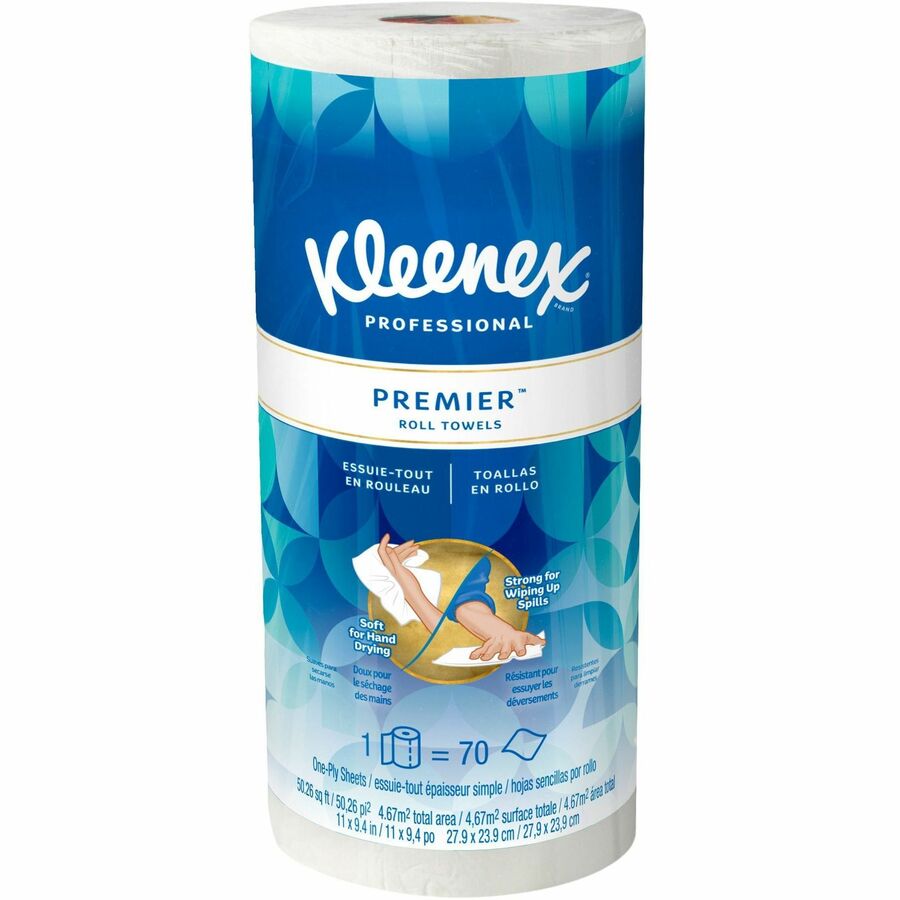 Kleenex Premier Kitchen Paper Towels 1 Ply 10.40" x 11" 70 Sheets