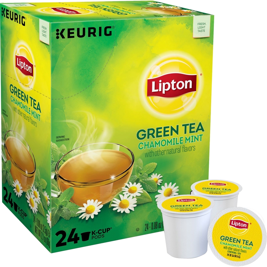Lipton Green Tea with Chamomile and Mint KCup GMT6868
