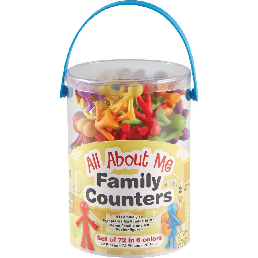 Learning Resources All About Me Family Counters Set