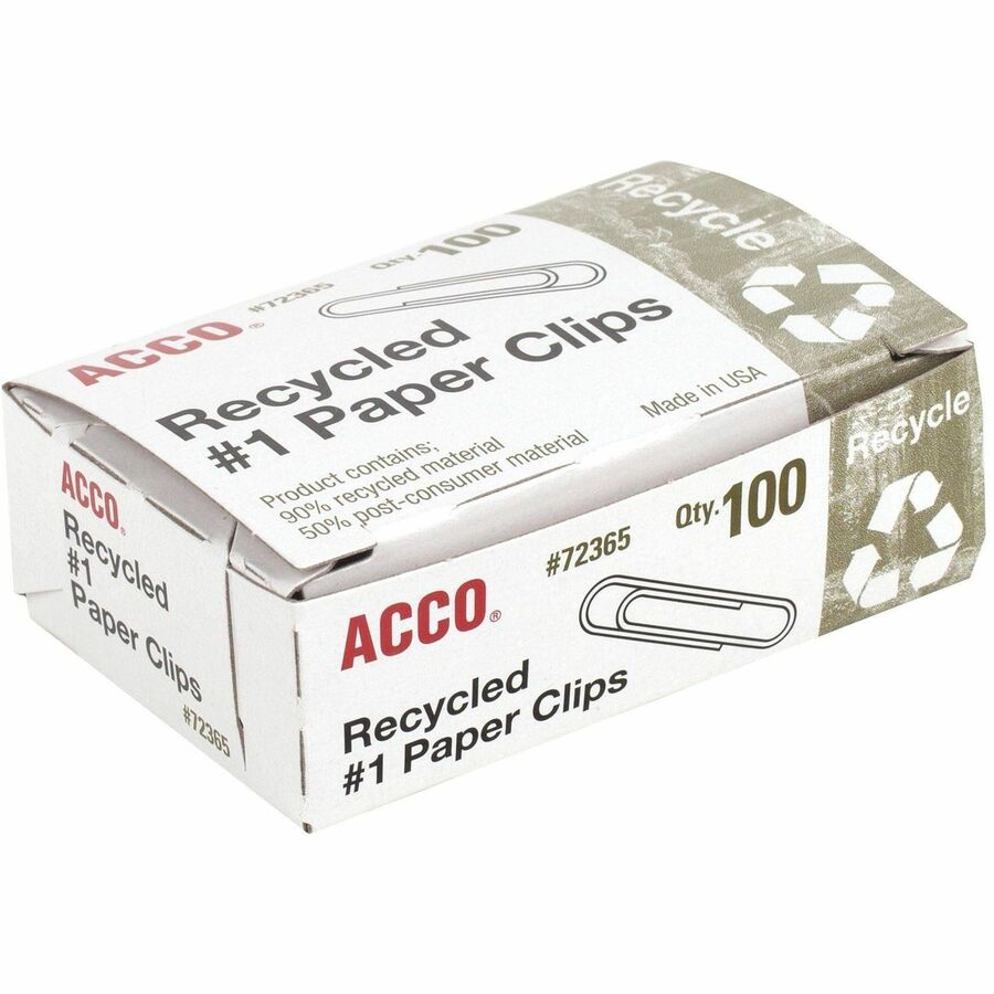 ACCO Recycled Paper Clips Paper Clips ACCO Brands Corporation