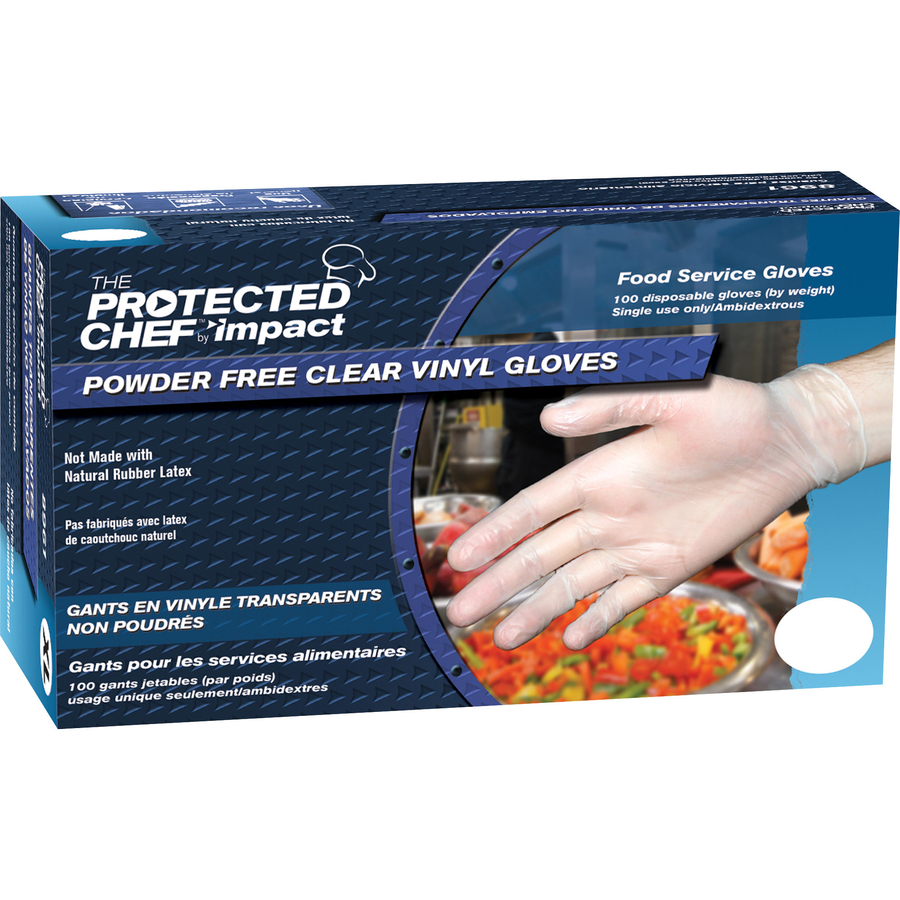 PDF8961L Impact® Protected Chef Vinyl General Purpose Gloves Large