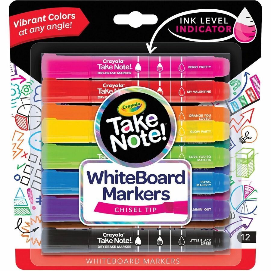 Take Note! Dry Erase Markers