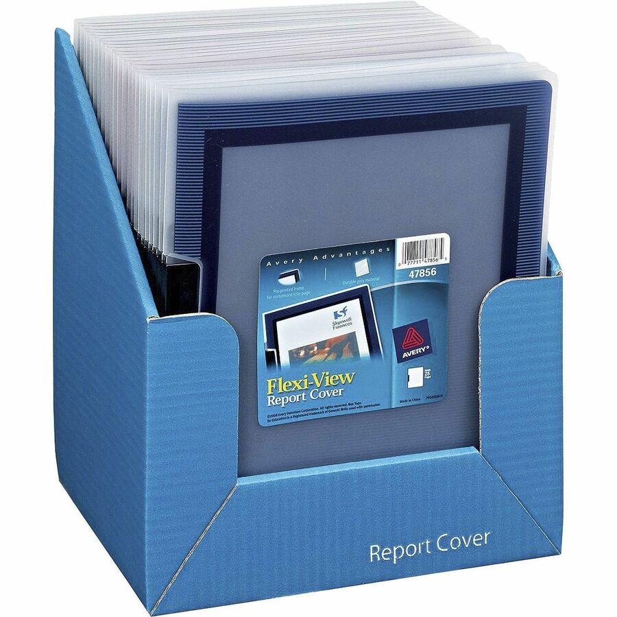Avery® FlexiView Letter Report Cover 8 1/2" x 11" 25 Sheet