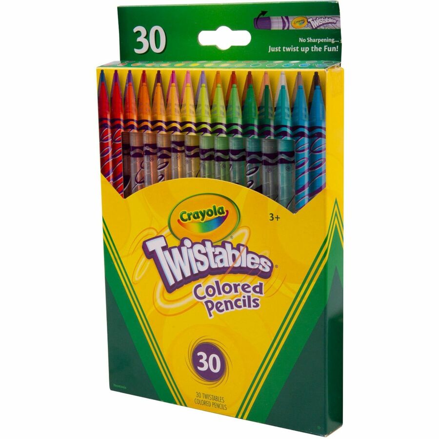 Crayola Twistables Colored Pencils Kit 65pc Set