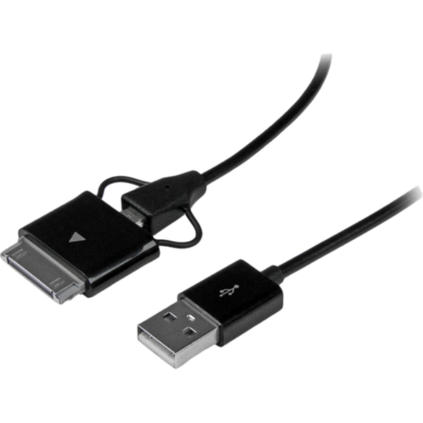 0.65m 2 ft Samsung Galaxy Tab Dock Connector or Micro USB