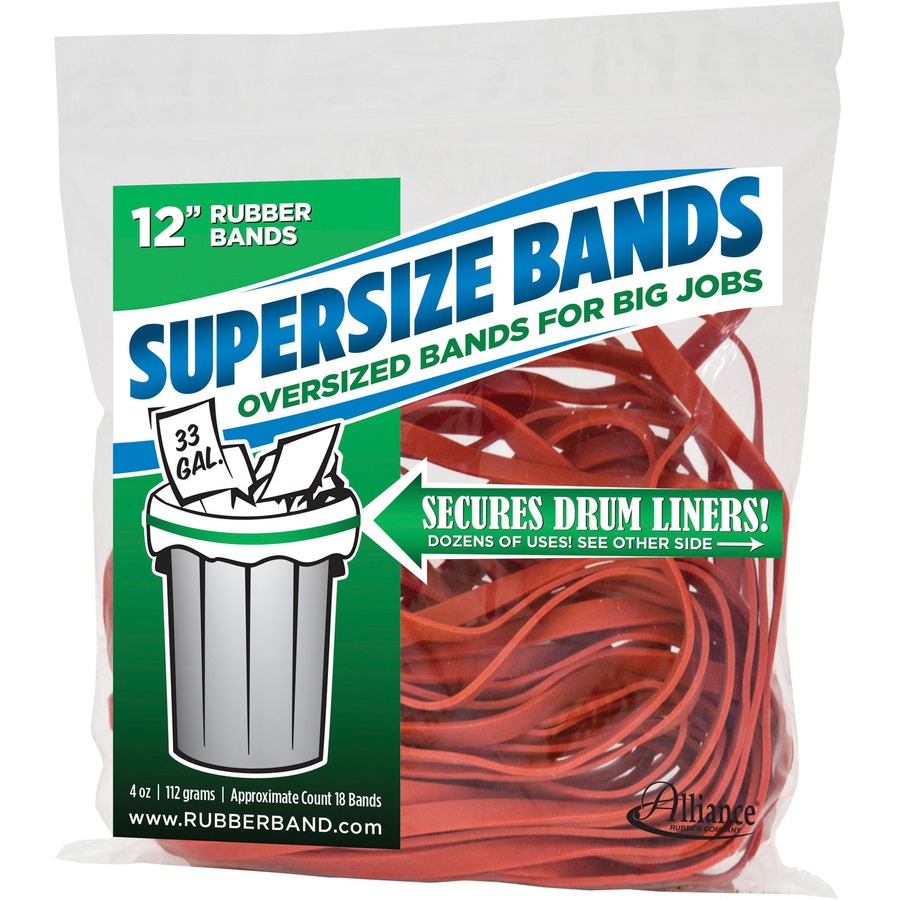 Alliance Rubber SuperSize Bands Plastic/Rubber Bands Alliance