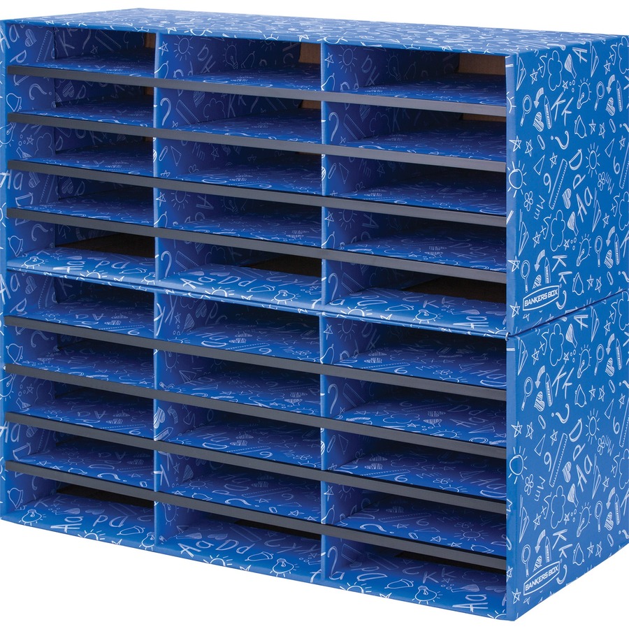 Bankers Box Bankers Box Classroom 30 Compartment Literature Sorter, 1pk