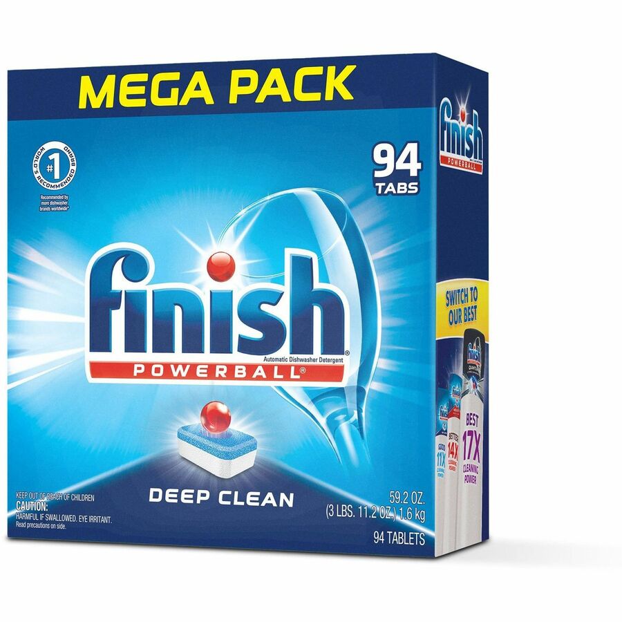 Finish Powerball Dishwasher Tabs Dish/Dishwasher Detergents Reckitt
