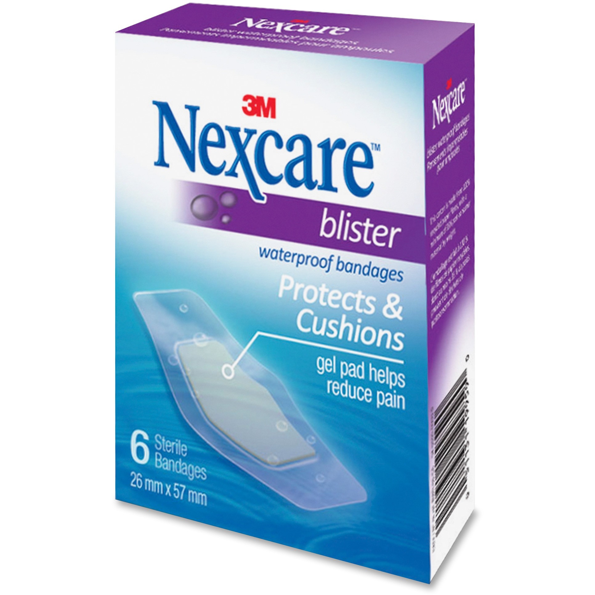 MMMBWB06 3M Nexcare Blister Waterproof Bandages 1 Size 1.06" X 2.