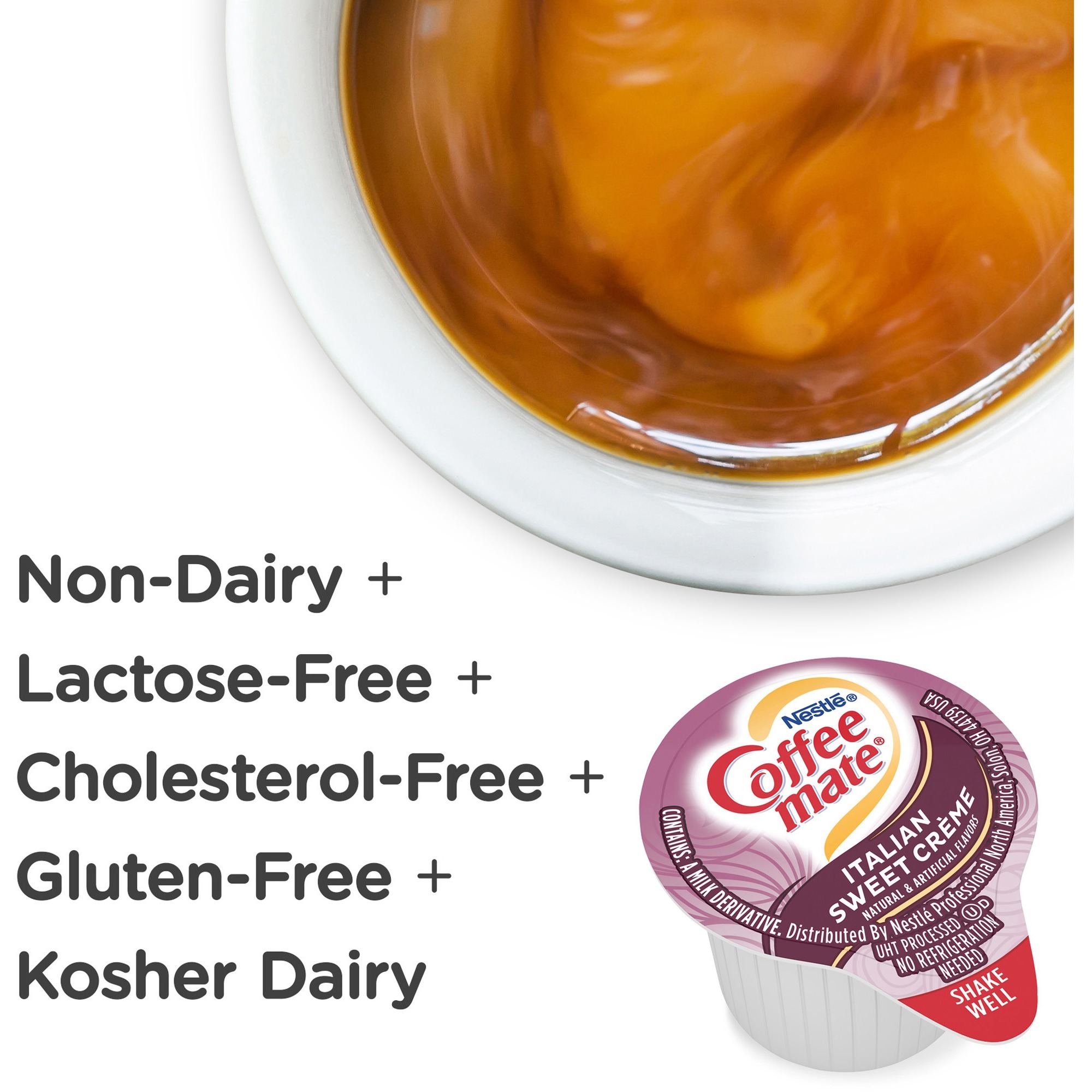 Coffee mate Italian Sweet Cream Creamer Single Serve Tubs