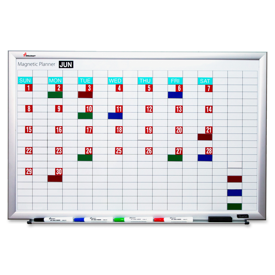 NSN6222127 SKILCRAFT® 7110016222127, Work/Plan Dry Erase Kit