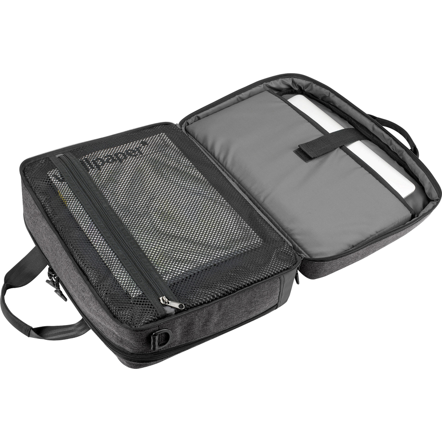 Solo Voyage Carrying Case (Briefcase) for 15.6" Notebook Gray, Black
