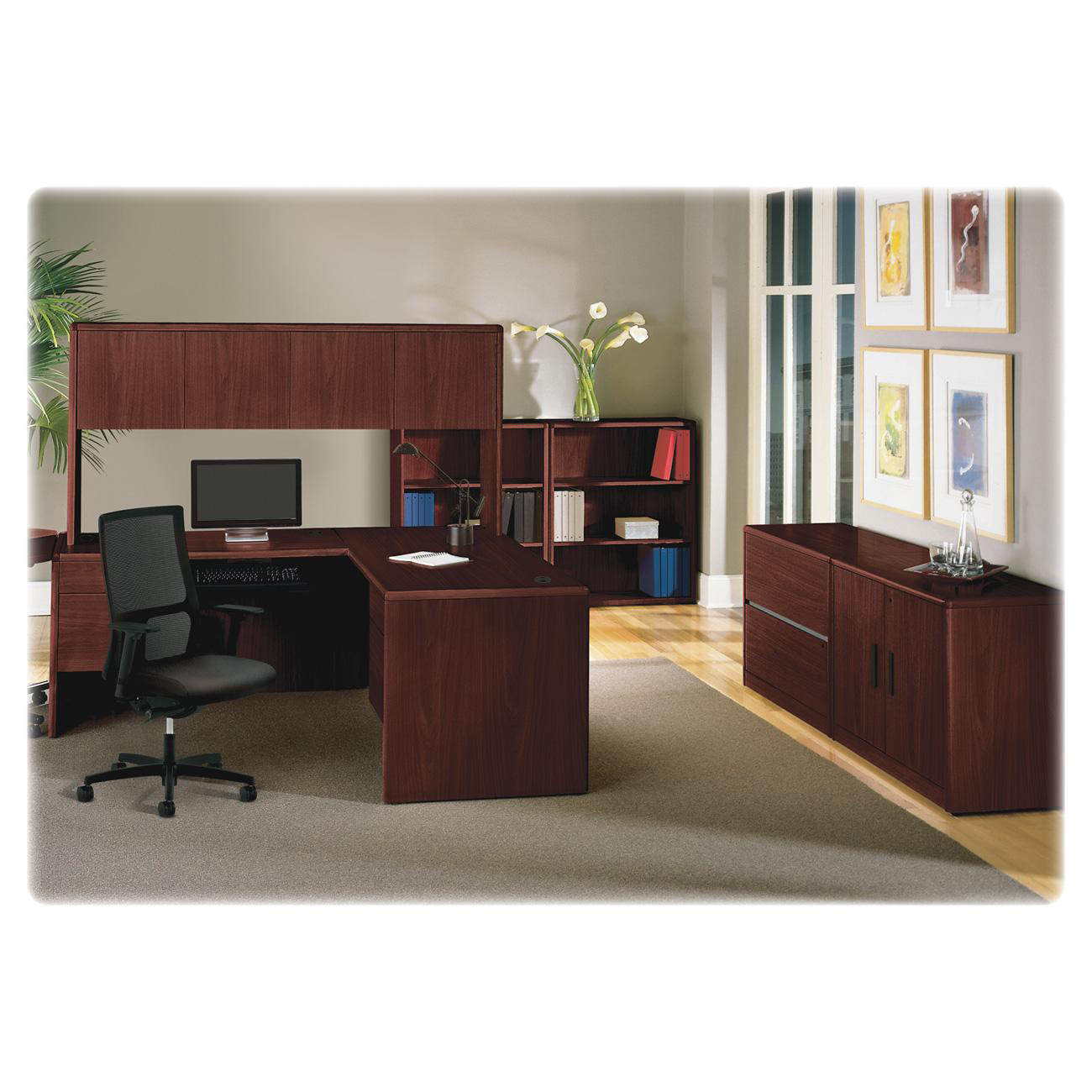 HON 10700 Series Double Pedestal Desk 72.0" Width x 36.0" Depth x 29.