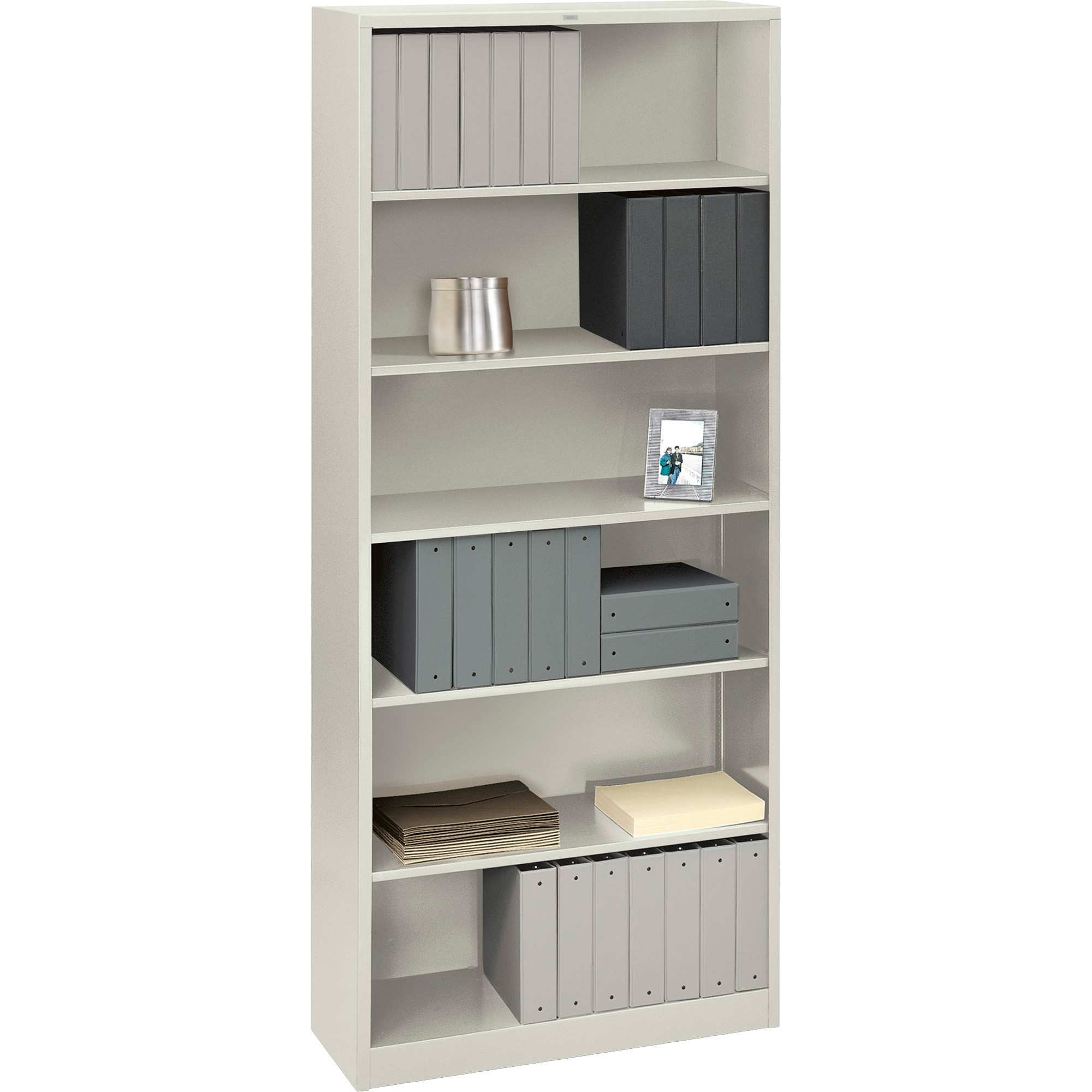 HON Brigade 6Shelf Bookcase, 341/2"W Bill Warren Office Products
