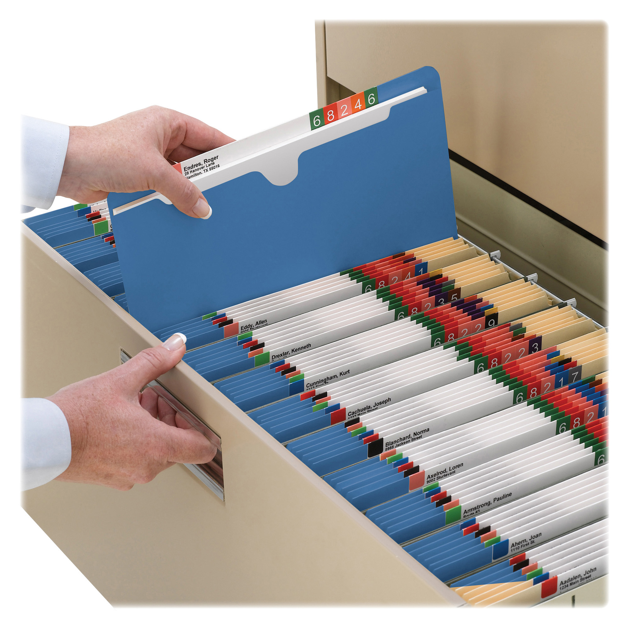 Smead 75562, Smead Colored File Jacket, SMD75562, SMD 75562 Office