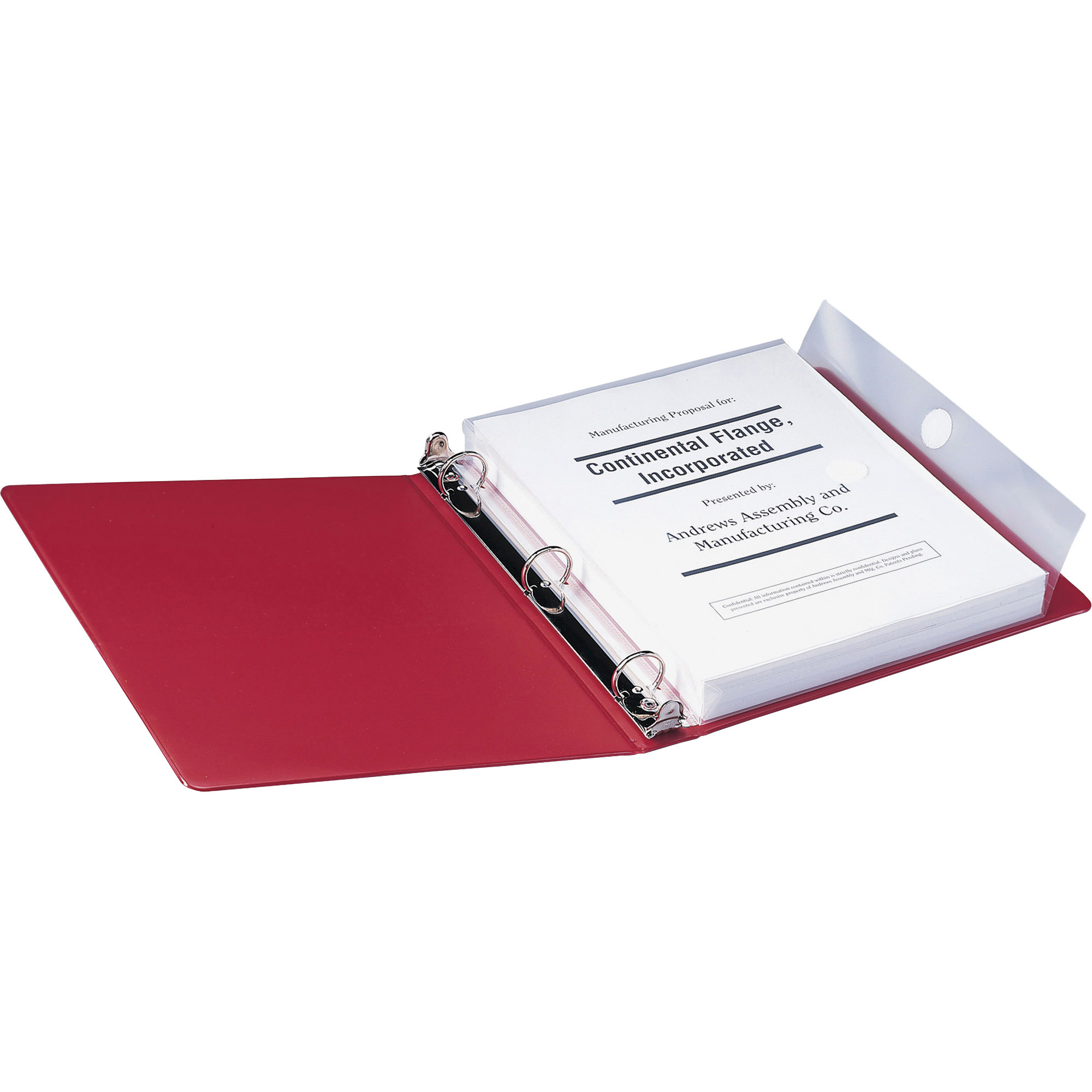 Smead 3Hole Document Protector Poly Envelopes Smead Manufacturing Company