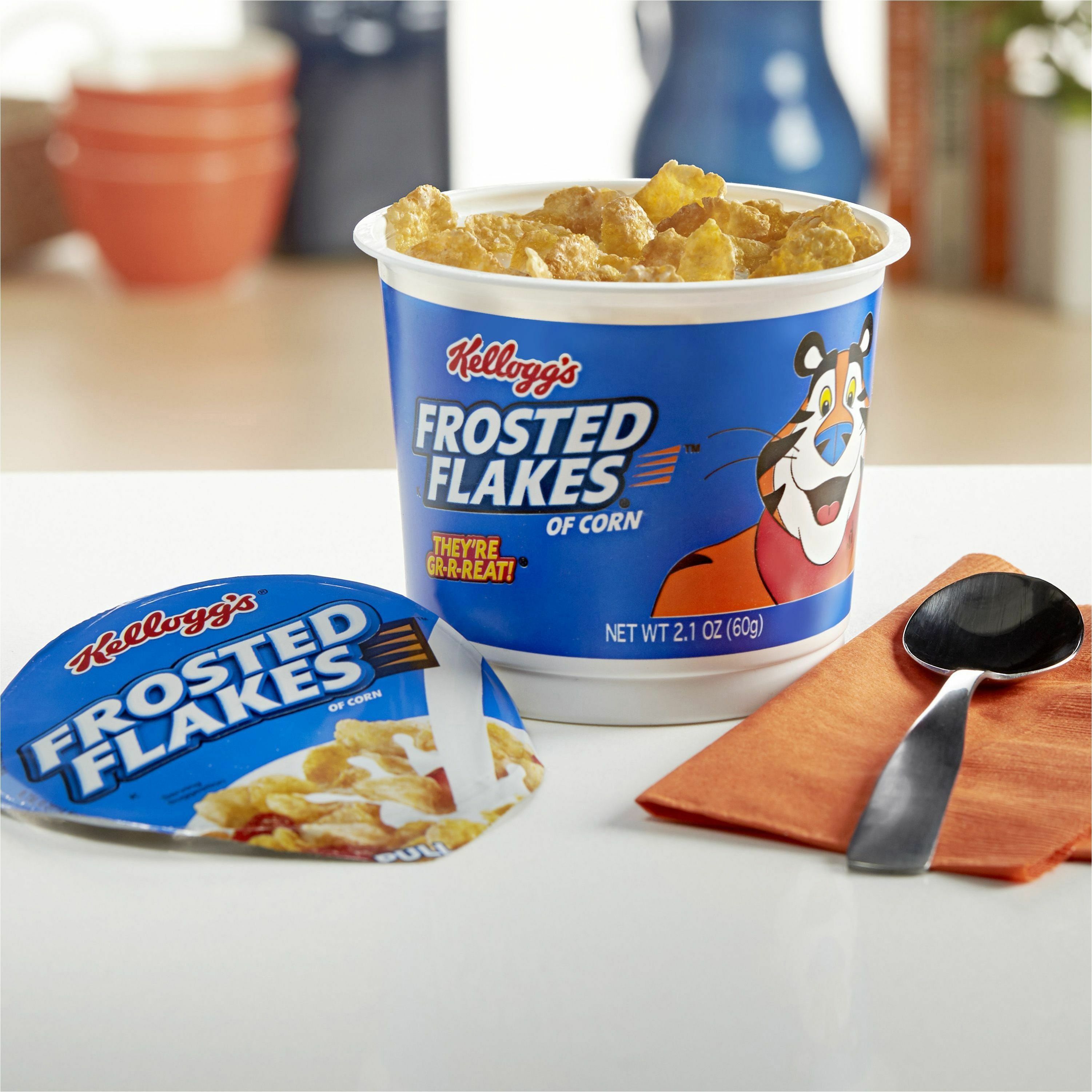 Kellogg's Frosted Flakes® CerealinaCup Snacks Kellogg NA Co.