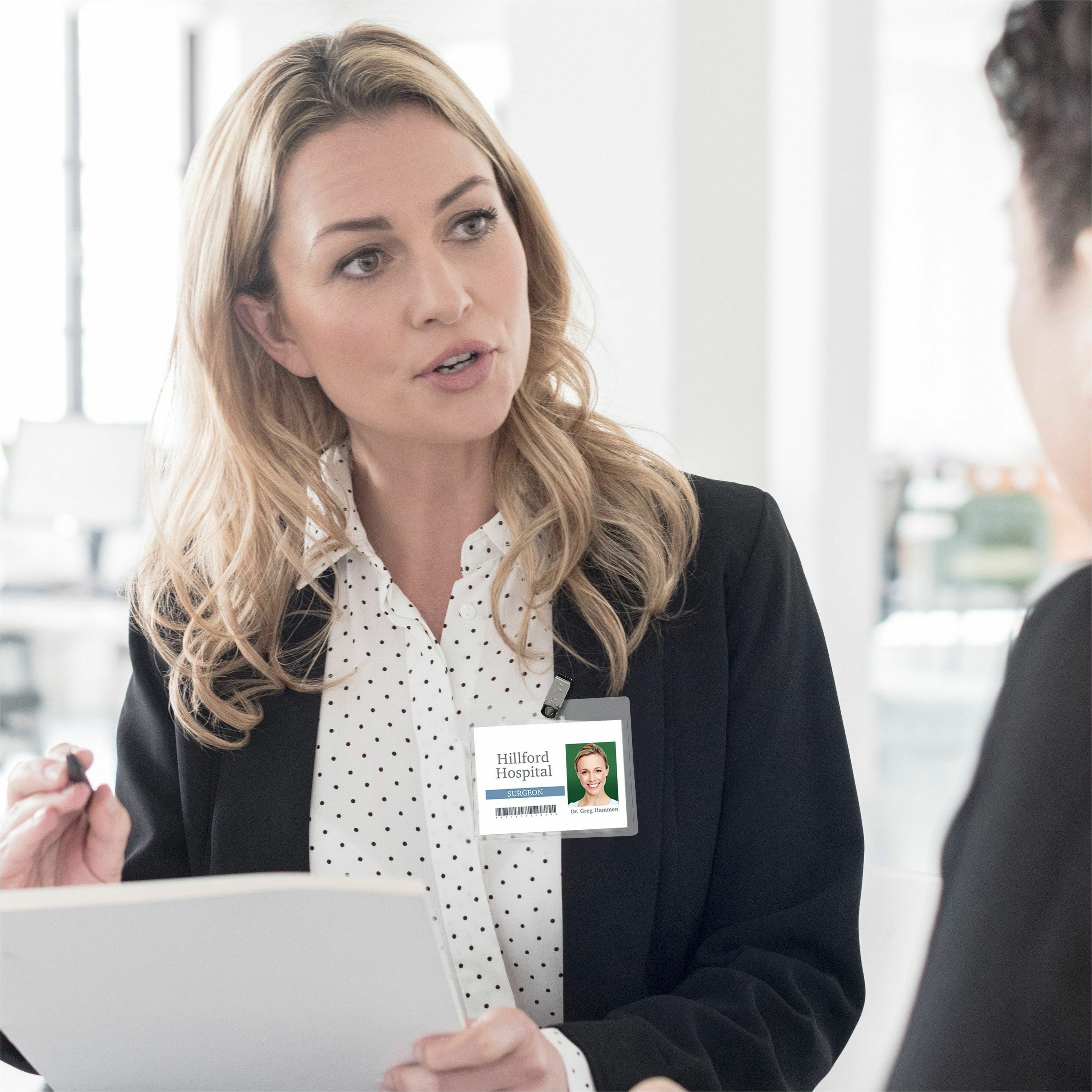 Avery® HeavyDuty Badge Holders Clip Style Name Badge Holders Avery