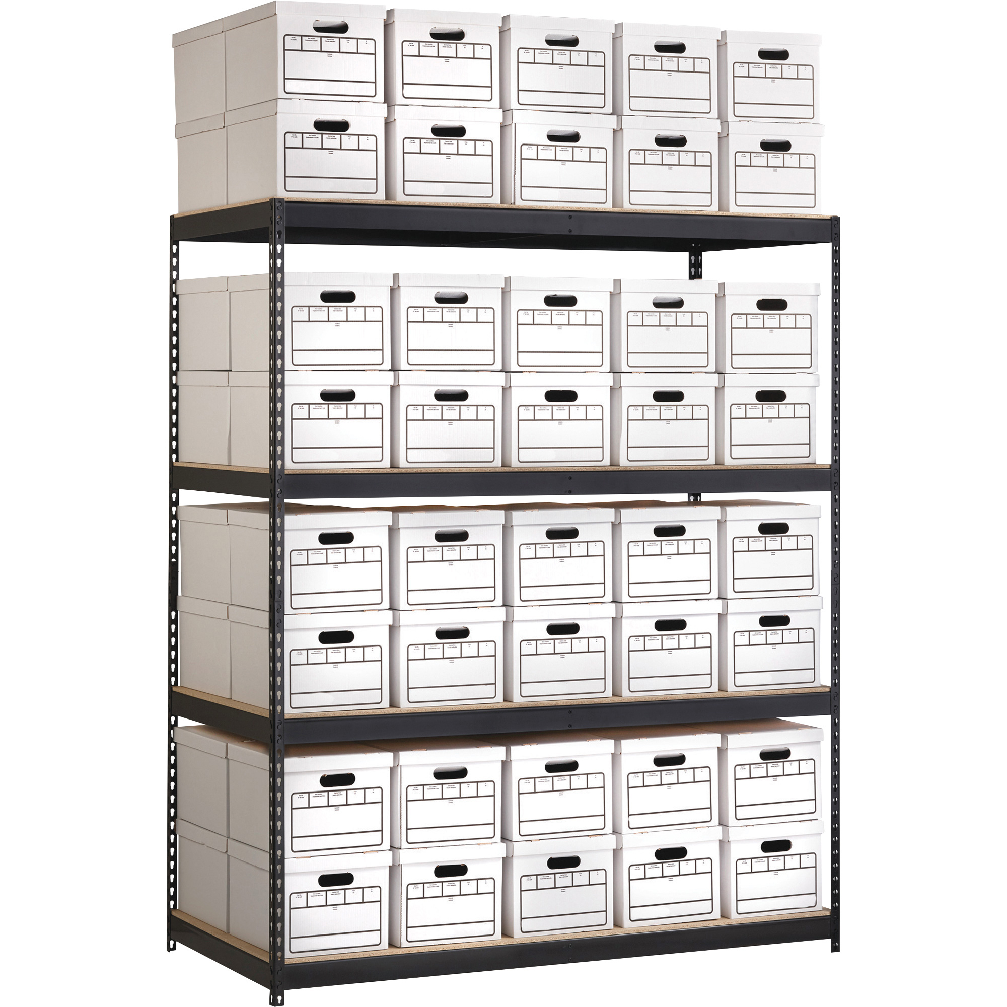 LLR99839 Lorell Archival Shelving 80 x Box 4 Compartment(s) 84