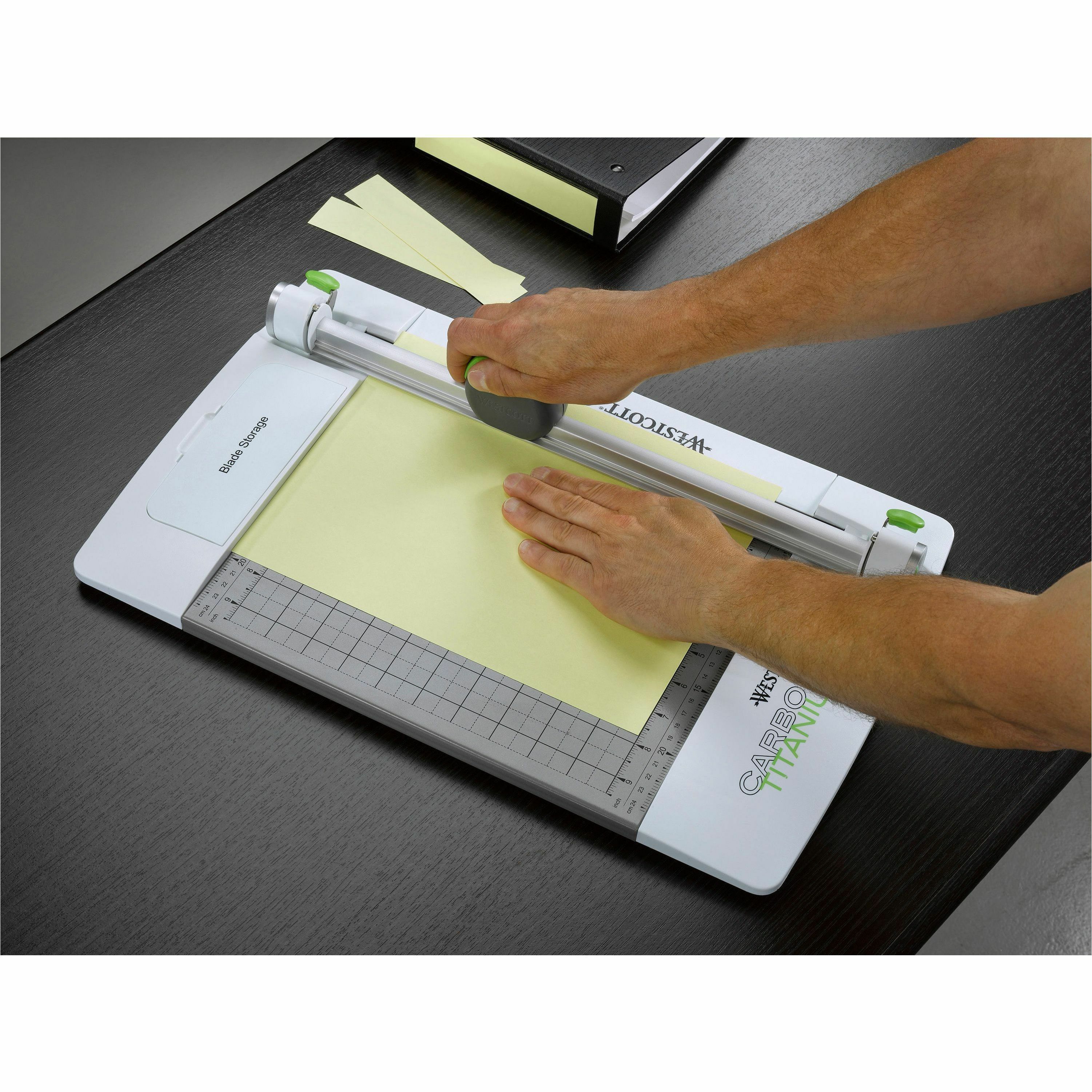 Westcott CarboTitanium Rotary Trimmer Paper Trimmers & Accessories