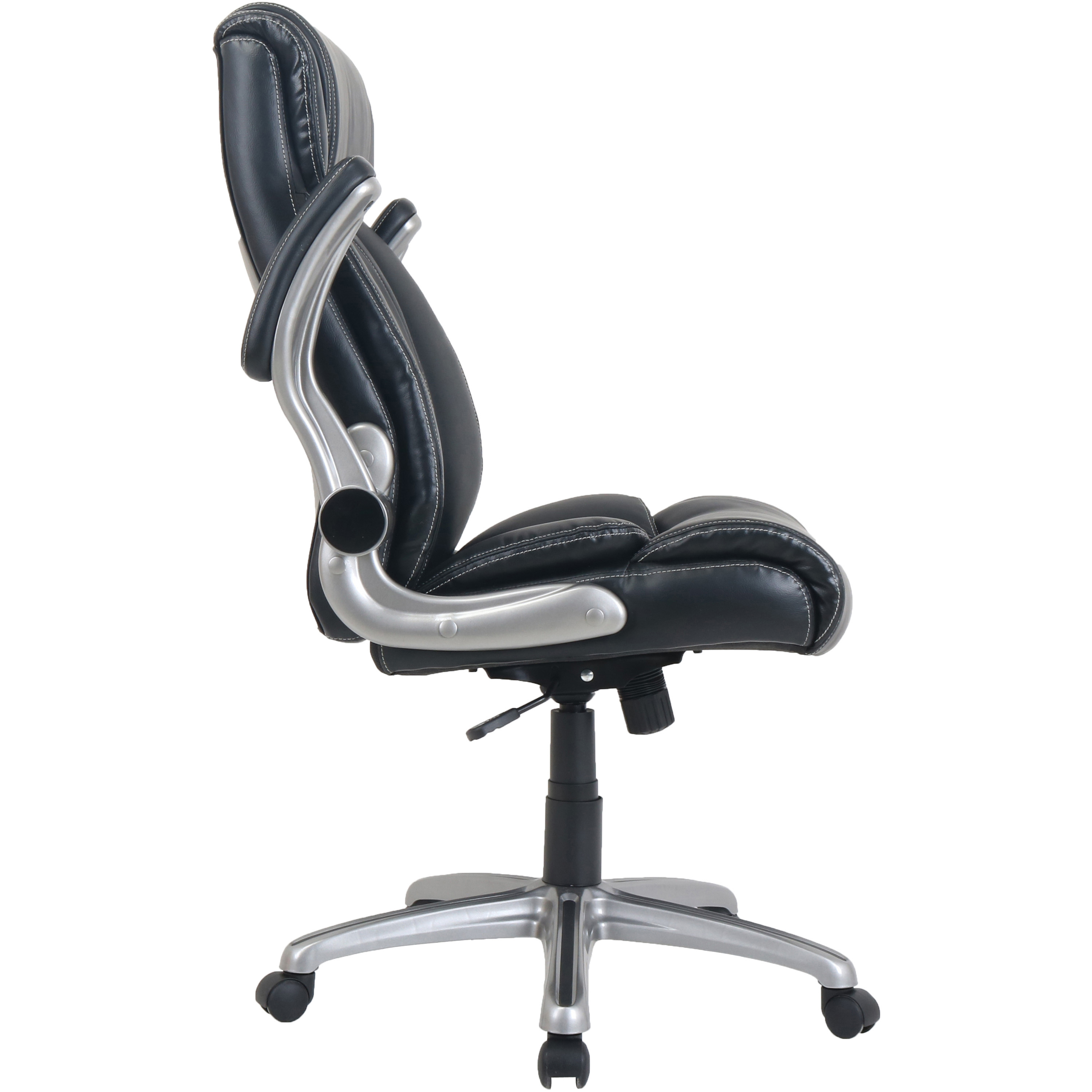 LLR 81803 SOHO Highback Office Chair Flip with Armrest Lorell