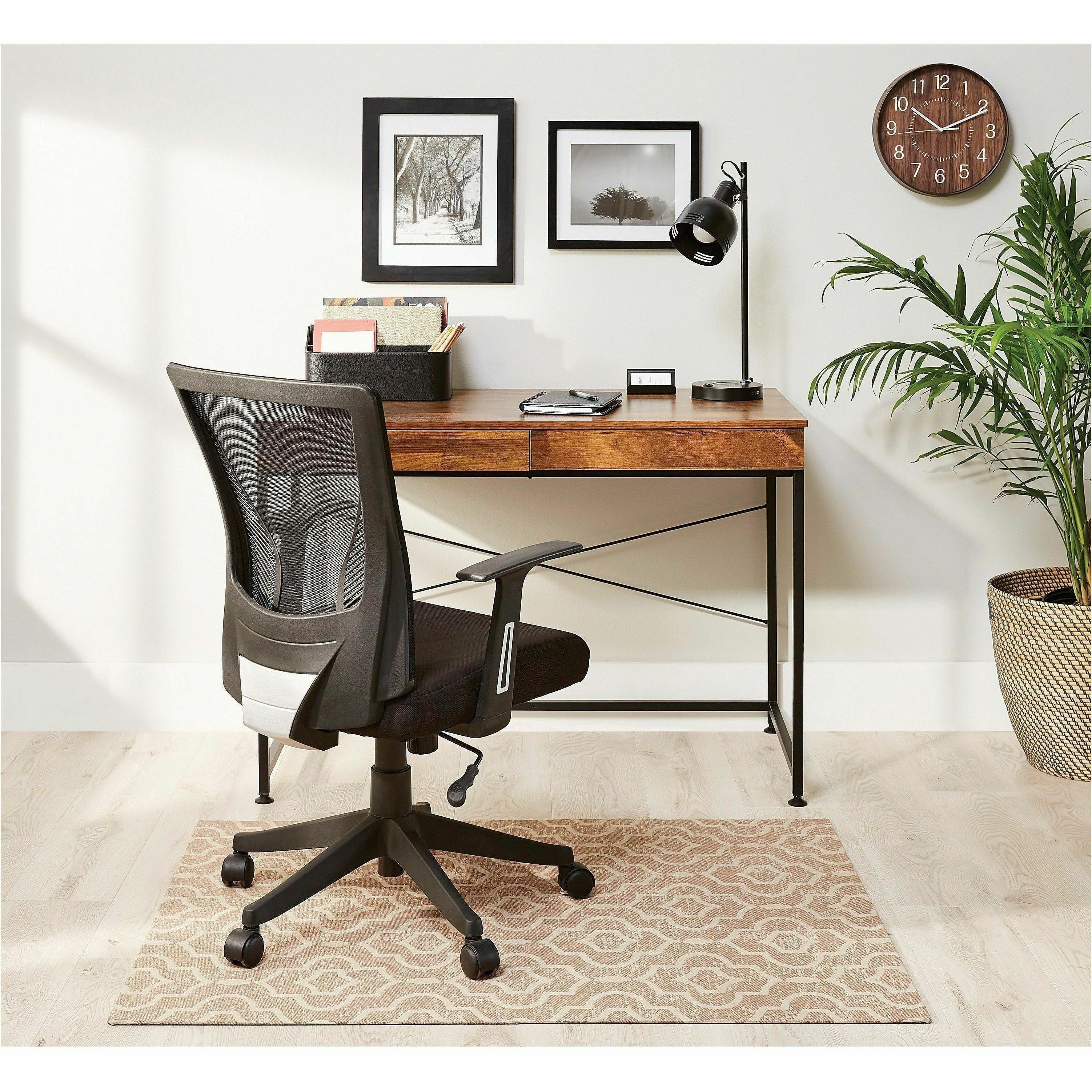 Brenton Studio® Radley Mesh MidBack Task Chair, Black Sandia Office