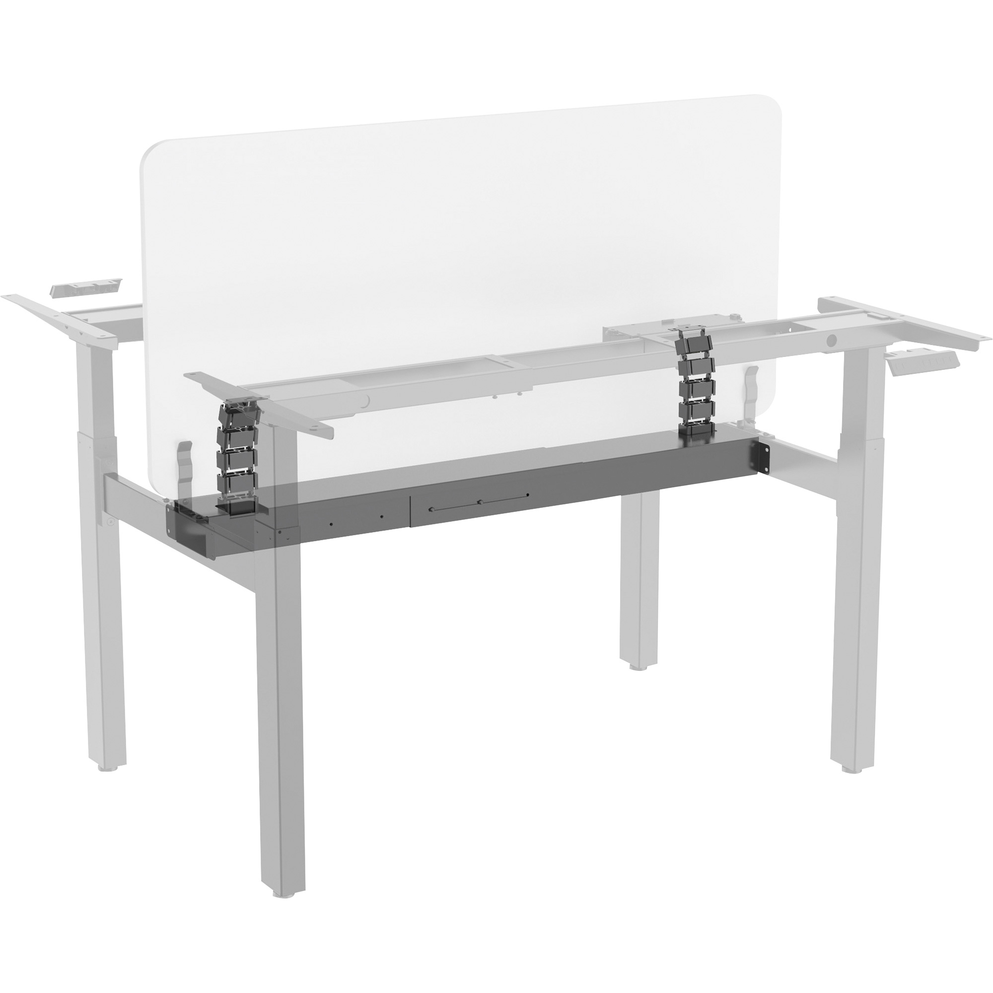 Lorell Beam & Cable Management Spine Cable Management Spine Black