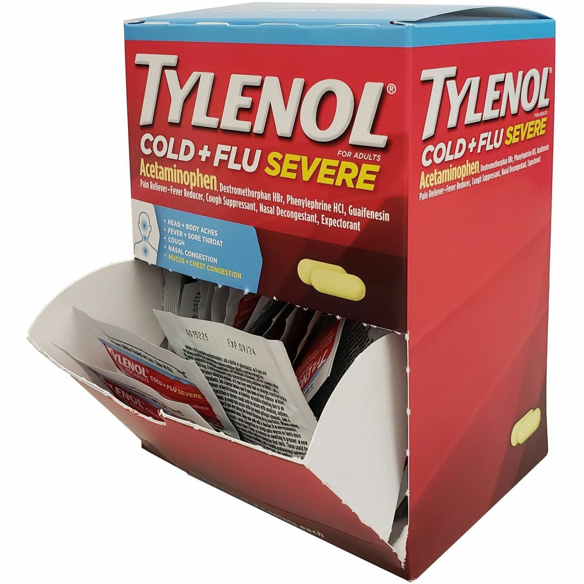 Tylenol Cold & Flu Severe SingleDose Packets