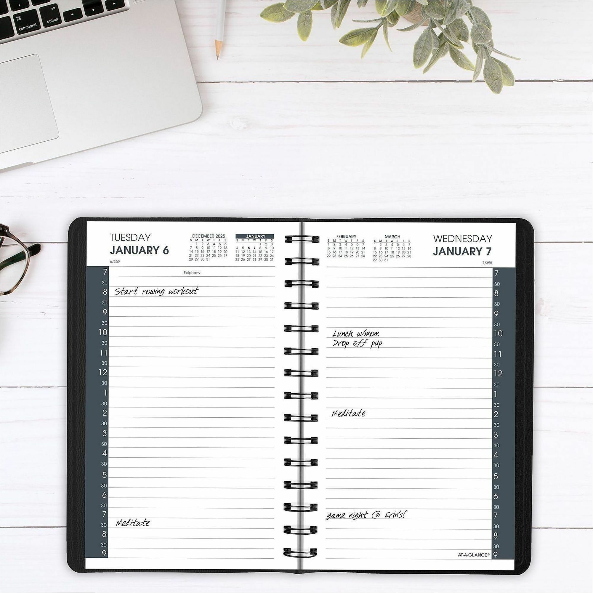 Appointment Book 202monthly Calendar December 2023