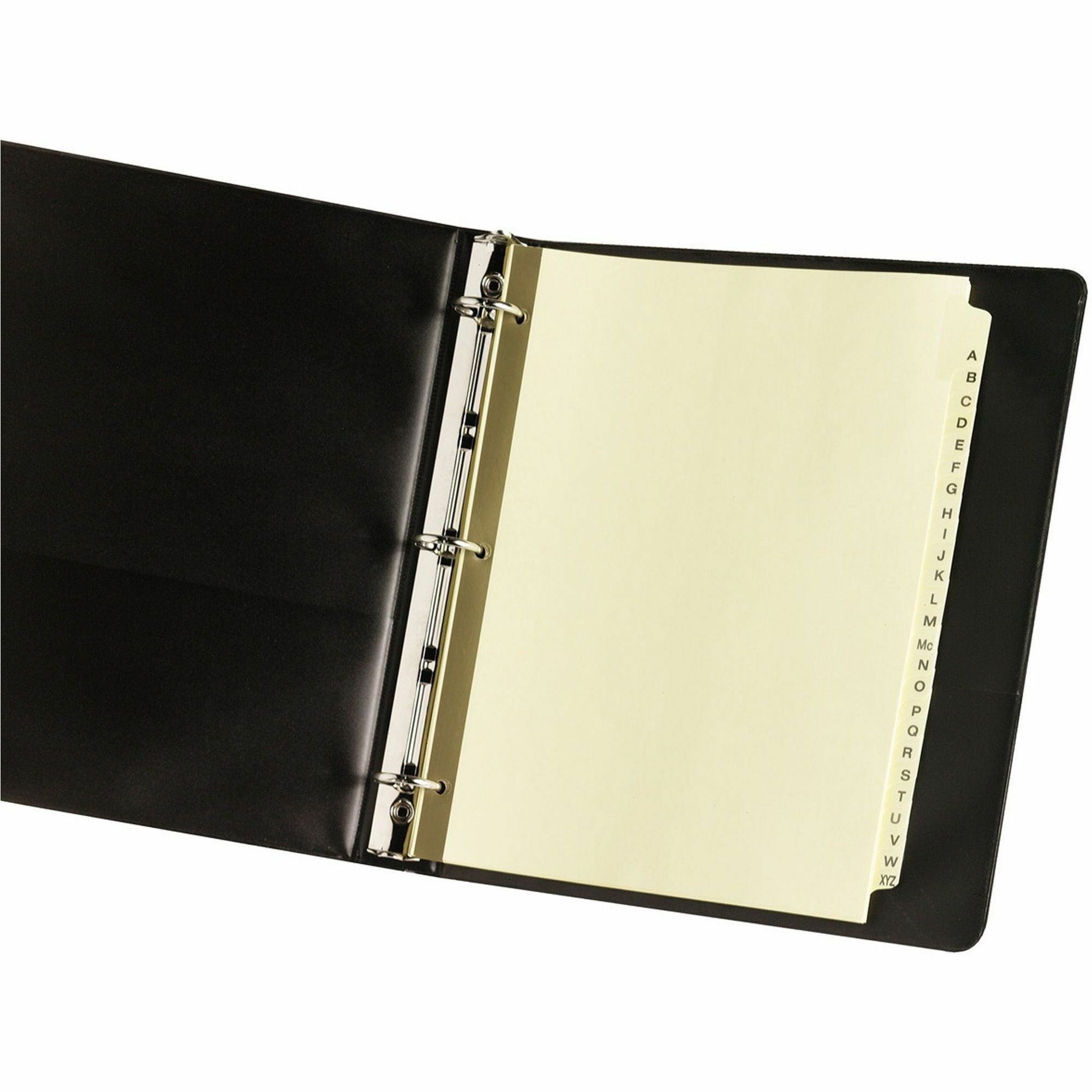 Avery® Laminated Dividers Gold Reinforced Index Divider Avery