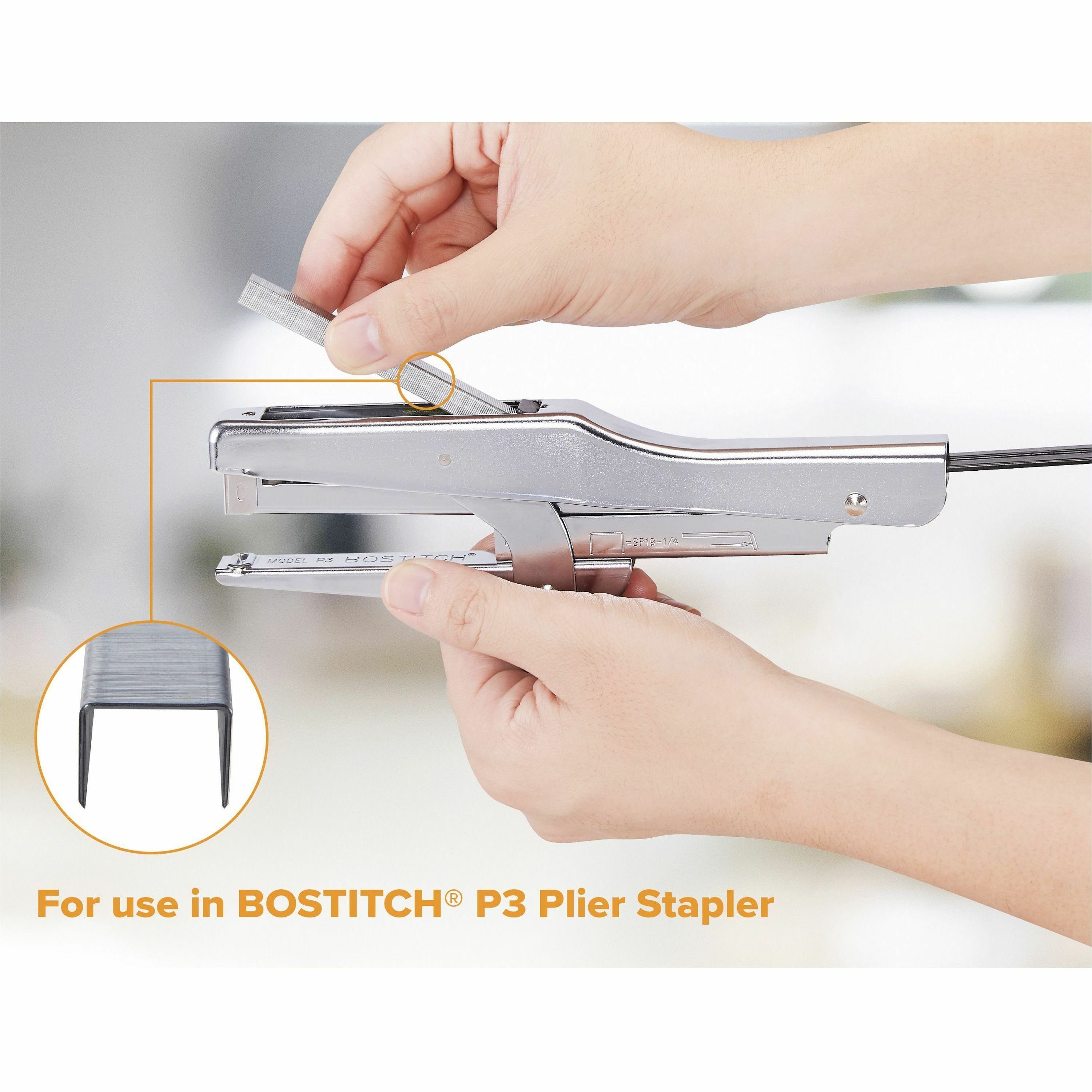 Bostitch P3 Plier Stapler Specialty Staples Staples & Staple Removers